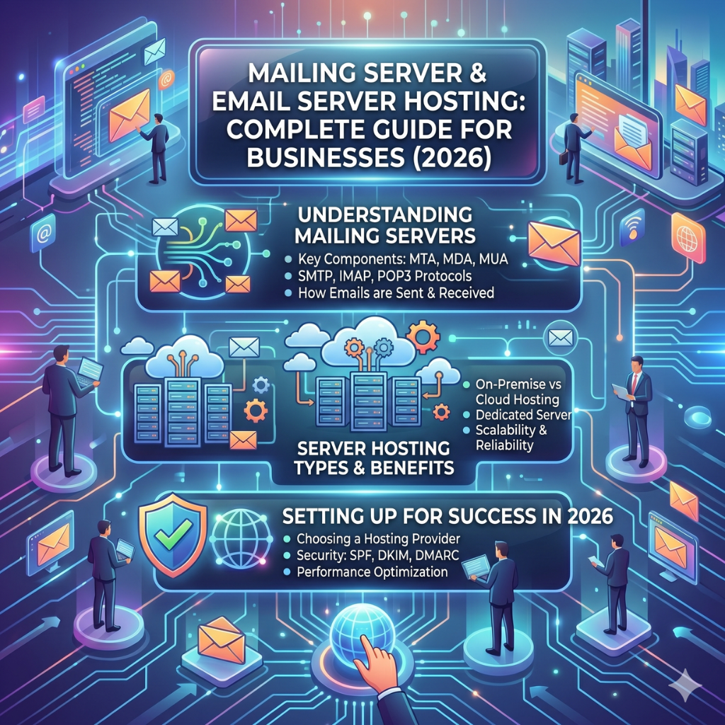 Mailing Server & Email Server Hosting – Complete Guide for Businesses (2026)