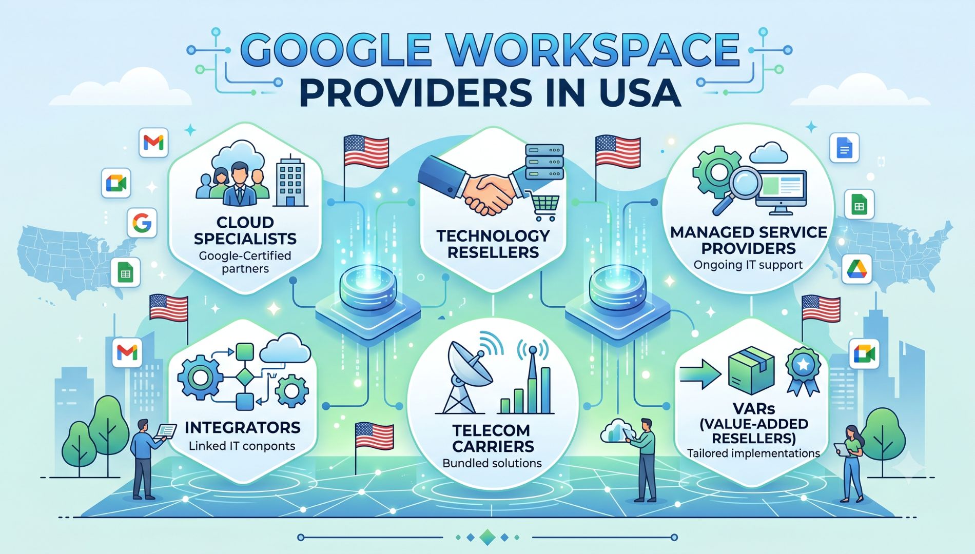 Google Workspace Services in USA with Expert Support by ClimaxHosting