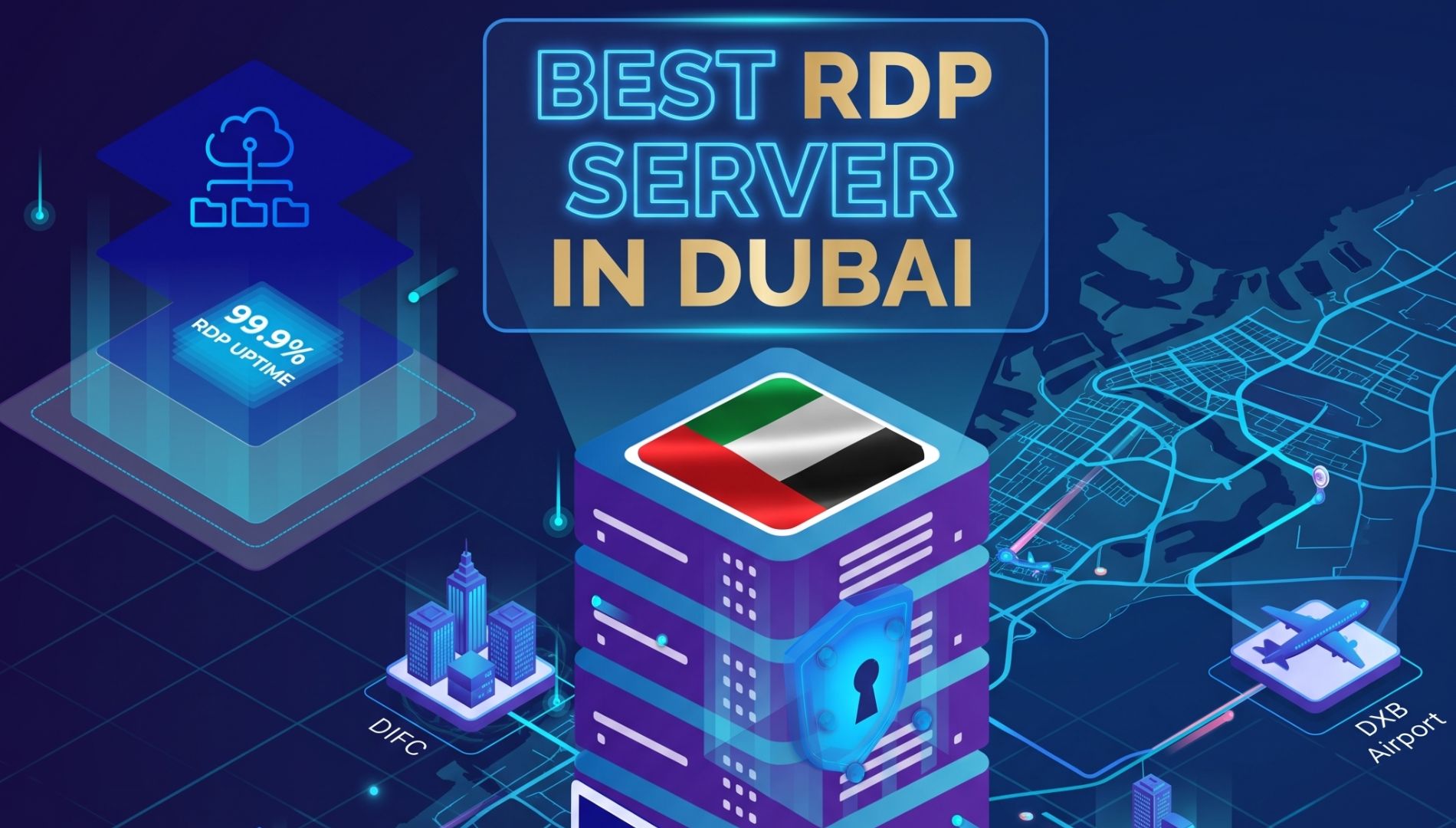 Best RDP Server in Dubai – Fast & Secure Remote Desktop Hosting